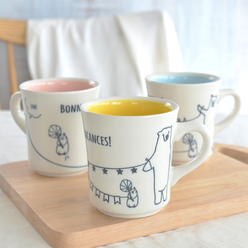 洗濯しろくまくんマグ マグカップ kakuni 通販 17610362｜Creema(クリーマ)