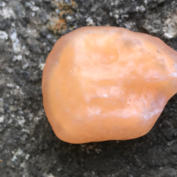 ゴビ石−1250 ゴビ瑪瑙　原石　オレンジ色 12枚目の画像
