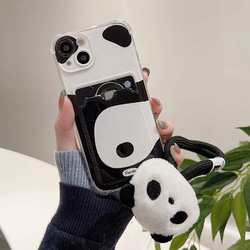 iPhone スマホケース　可愛いパンダ　プレゼント TPU 2枚目の画像