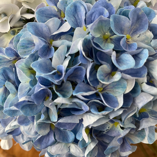 SALE】ブートニア付き紫陽花ブーケ ブーケ violaflower 通販 SALE】ブートニア付き紫陽花ブーケ ブーケ violaflower 通販