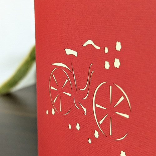 立体切り絵　メッセージカード　２点※バラ売りOK Amazon | moin moin メッセージ カード バースデー