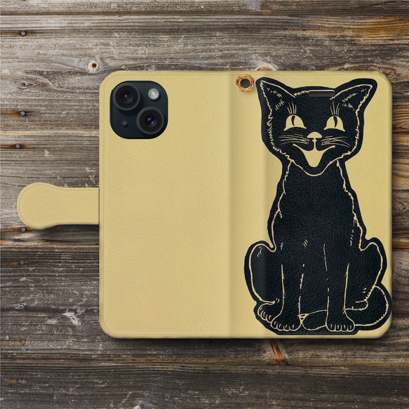 iPhone - 黒猫@@@ ネコ柄 iPhoneケース / 黒猫カラー | 猫を飼ってる人のための猫