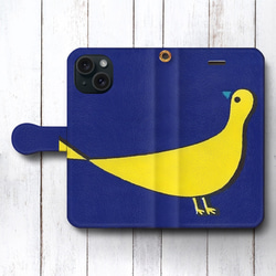 【マッチラベル 鳥】スマホケース手帳型 iPhone12 iPhoneSE 絵画Pixel7プレゼント おしゃれ 1枚目の画像