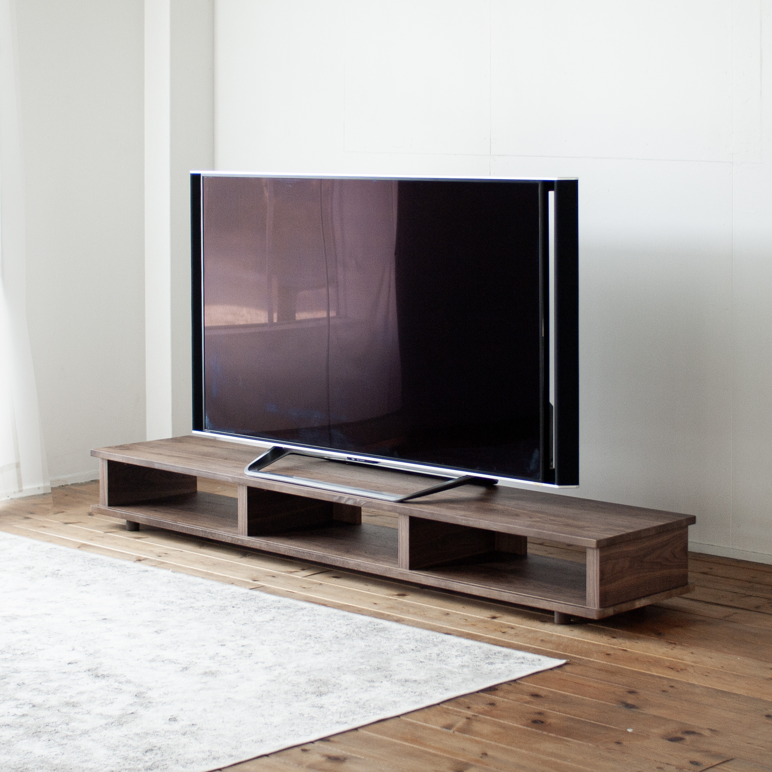 美品♡国産テレビボード（180cm/ウォルナット）※画像2のテレビは付きませ