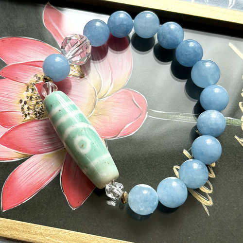 開光 二眼天珠 ブレスレット dzi ＊ ΚΑйON ＊ 通販｜Creema(クリーマ 