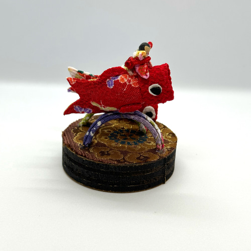 貝人形鯉のぼり】五月人形/さるぼぼ/子供の日/ちりめん細工/貝人形