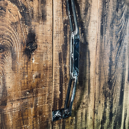 cream.70 ドア取っ手　ハンドル　鎖型　L400 インダストリアル cream.70 新作！ 鎖ハンドル L400 ドア 取っ手 インダストリアル