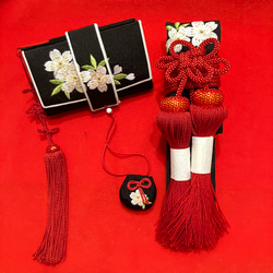 No.072s 花嫁 成人式 筥迫・懐剣セット 着物 MAISON DE LE GRAND