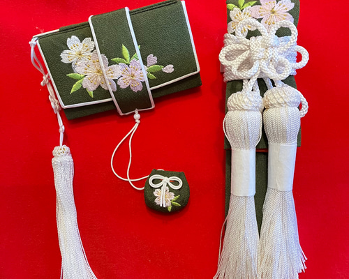 No.057s 筥迫 はこせこ 花嫁 成人式 振袖 十三参り 着物 MAISON DE LE