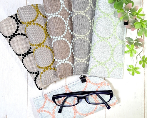 ミナペルホネン∞メガネケース∞ tambourine メガネケース mint * bell