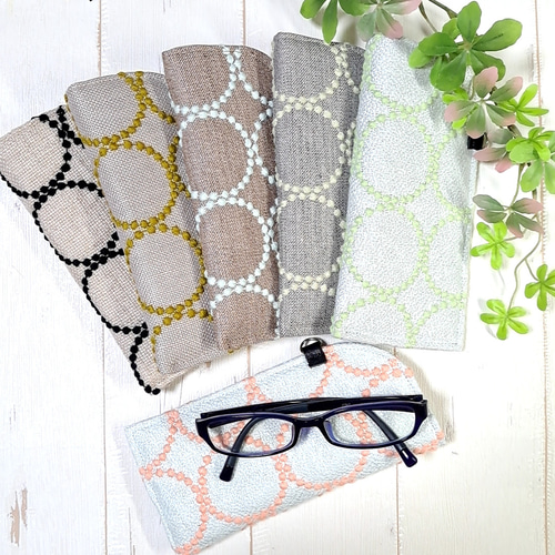 ミナペルホネン∞メガネケース∞ tambourine メガネケース mint * bell