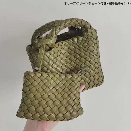 極美品✨CARRNEST　イントレチャート　ショルダーバッグ/斜めがけ　異素材 VitaFelice ショルダーバッグ レディース ナイロン 斜めがけ