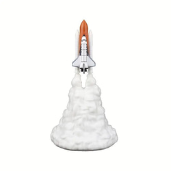 ロケットライト A スペースシャトル USB LED コードレス 宇宙 オブジェ インテリア at-0177 3枚目の画像