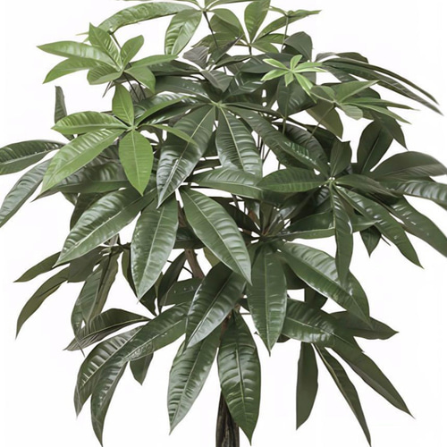 光触媒 人工観葉植物 ウォールグリーン フェイクグリーン パキラ1.25M 