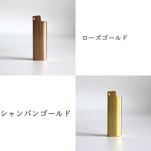 BIC J23】メタルライターケース【ブランク / 全5色】 その他ケース