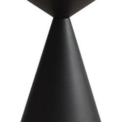 サイドテーブル 高さ55cm ブラック ソファ コーナー テーブル シンプル モダン 黒 a-0182 2枚目の画像