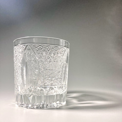 切子 の ロックグラス クリスタルガラス 2枚目の画像