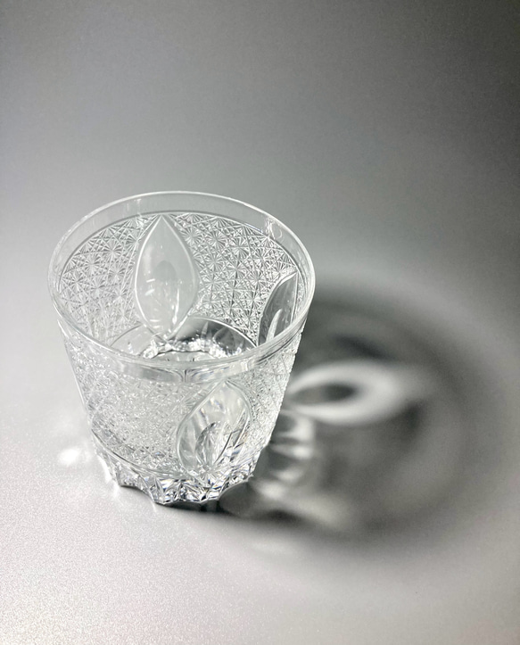 切子 の ロックグラス クリスタルガラス 3枚目の画像
