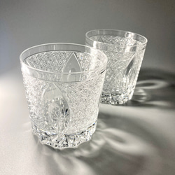 切子 の ロックグラス クリスタルガラス 6枚目の画像