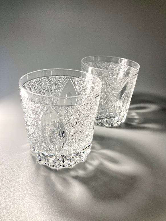 切子 の ロックグラス クリスタルガラス 6枚目の画像