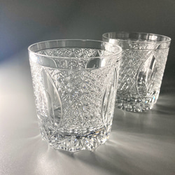 切子 の ロックグラス クリスタルガラス 5枚目の画像