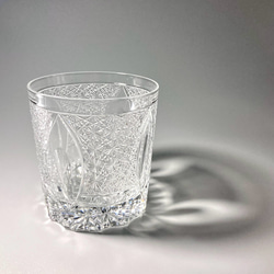 切子 の ロックグラス クリスタルガラス 1枚目の画像