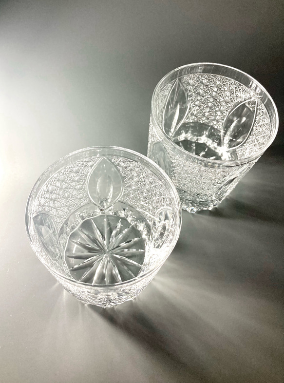 切子 の ロックグラス クリスタルガラス 7枚目の画像
