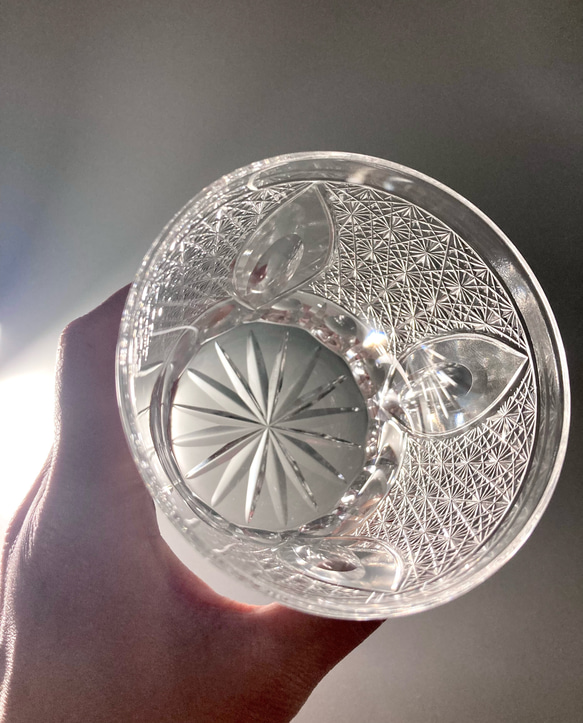 切子 の ロックグラス クリスタルガラス 10枚目の画像