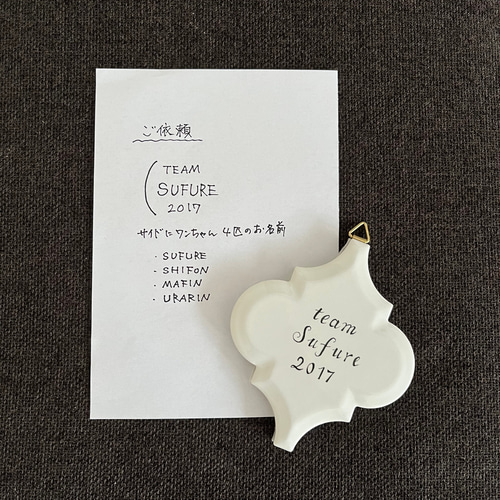 ネームプレート制作(ブローチ、ペンラ用制作可能)/2コ以上ご購入―100
