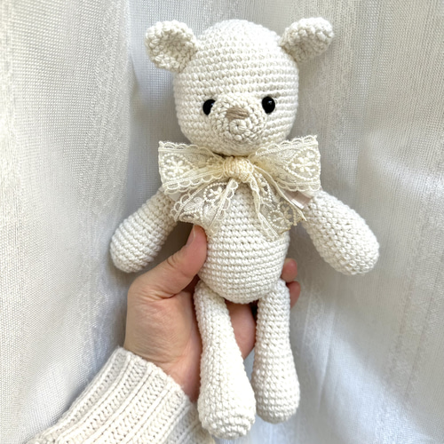 くま あみぐるみ シリーズ ファーストトイ 手作り おもちゃ 誕生