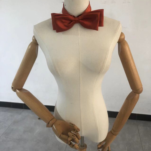 大好評中！テラコッタ色 カラードレス 編み上げ 華やかなトレーン  