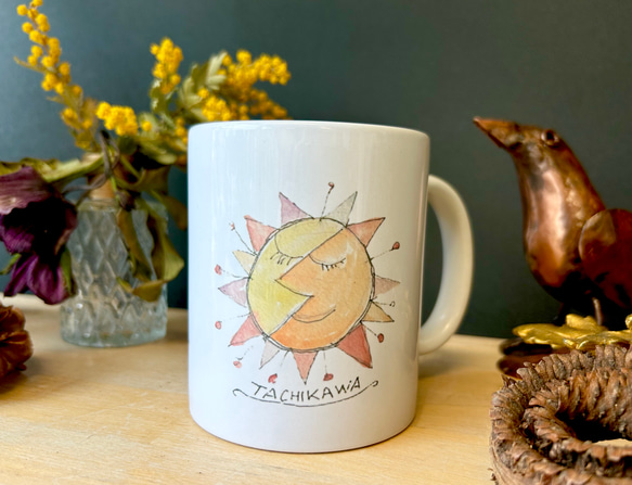 ネコと太陽 2枚目の画像