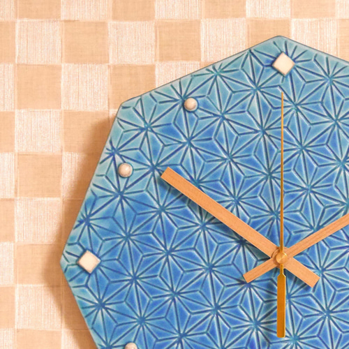 トルコ 陶器 壁掛け時計