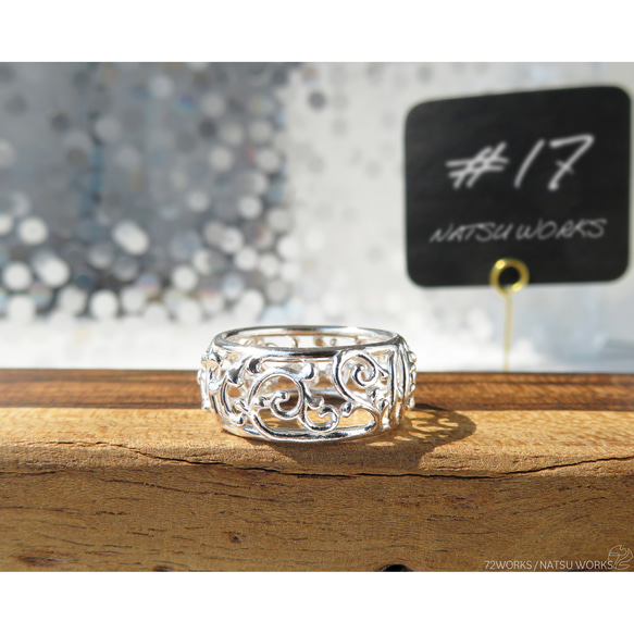 ボタニカル シルバーリング / Botanical Silver Ring #17 指輪・リング 