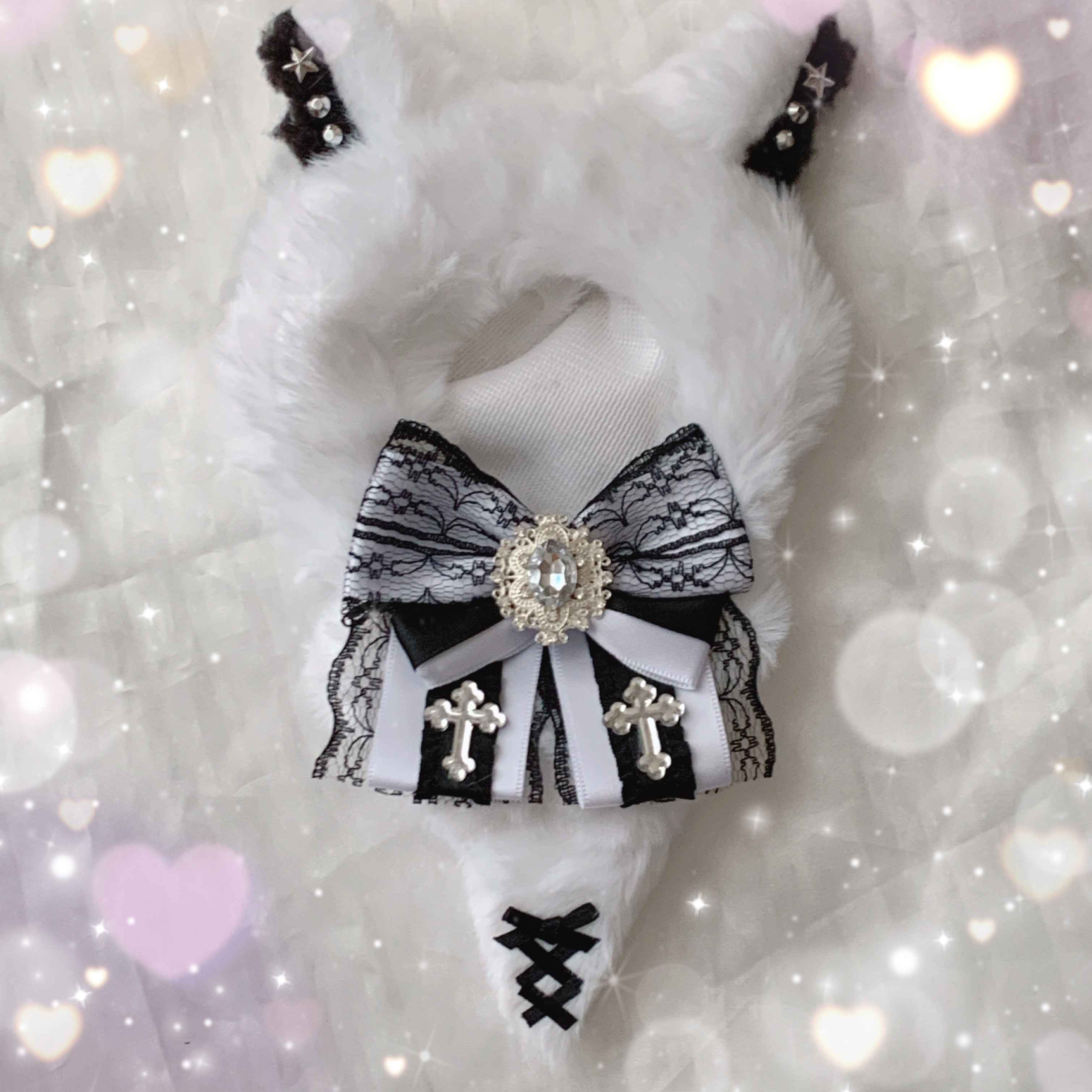 ホワイトスノーウルフ♡ ぬい服♡ 着ぐるみ♡ ぬいぐるみ Fu