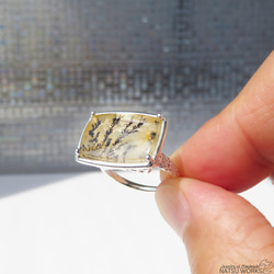 デンドリティック クォーツ リング / Dendritic Quartz Ring sq 4枚目の画像