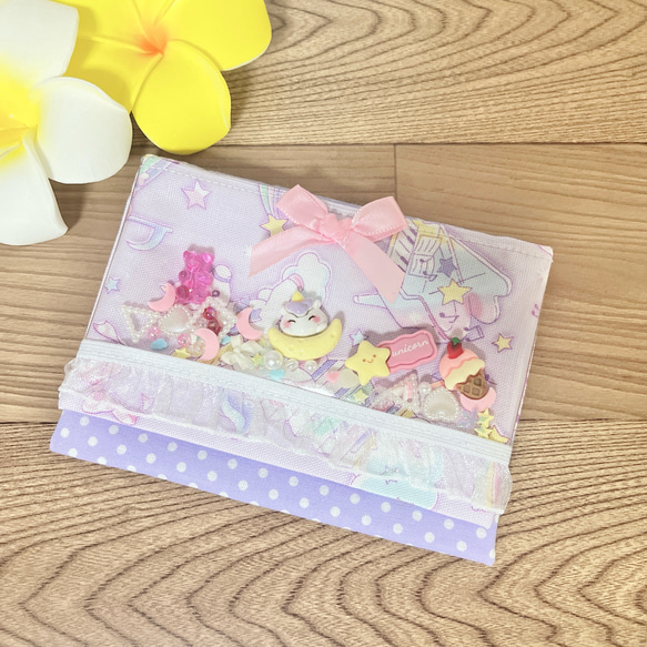 移動ポケット☆ユニコーン☆シャカシャカハンドメイド⭐︎移動ポケット