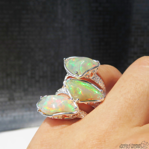 エチオピア オパール リング / Ethiopia Opal Ring l 6枚目の画像