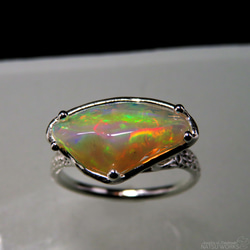 エチオピア オパール リング / Ethiopia Opal Ring ll 5枚目の画像