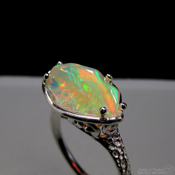 エチオピア オパール リング / Ethiopia Opal Ring ll 3枚目の画像