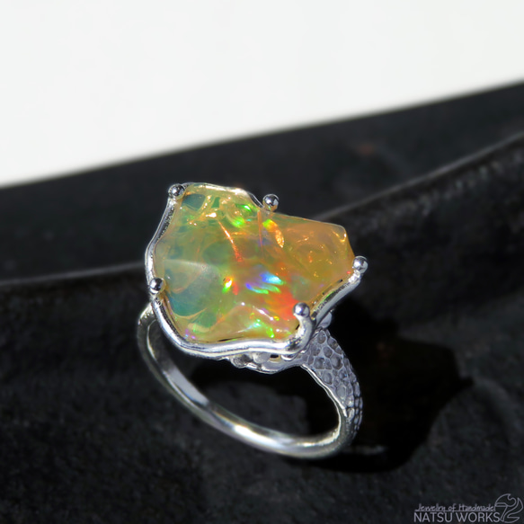 エチオピア オパール リング / Ethiopia Opal Ring llll 9枚目の画像