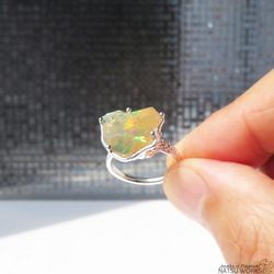 エチオピア オパール リング / Ethiopia Opal Ring llll 4枚目の画像