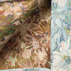 絵画フラワーデザイン　ゴブラン織りカーディガンジャケット 8枚目の画像