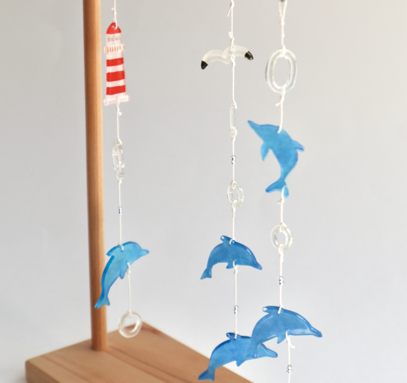 卓上ミニモビール・夏色イルカ