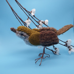 【あみぐるみ】本物のウグイス　bush warbler【271】 9枚目の画像