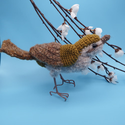 【あみぐるみ】本物のウグイス　bush warbler【271】 7枚目の画像