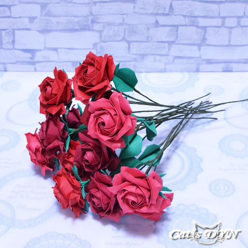 ꫛꫀꪝ✧‧˚「Rose」薔薇＆ピンキーリング　シーグラスアート　赤　レアカラー ꫛꫀꪝ✧‧˚「Rose」薔薇＆ピンキーリング シーグラスアート 赤