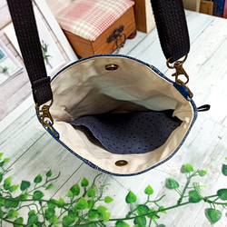 ＊SALE＊デニムリメイク サコッシュ(ポシェット) スターポケット☆彡 7枚目の画像