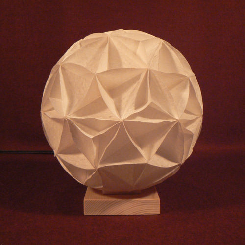 和紙の手作りランプシェード 美濃和紙使用 [渓] 1-1 どこにもない癒し