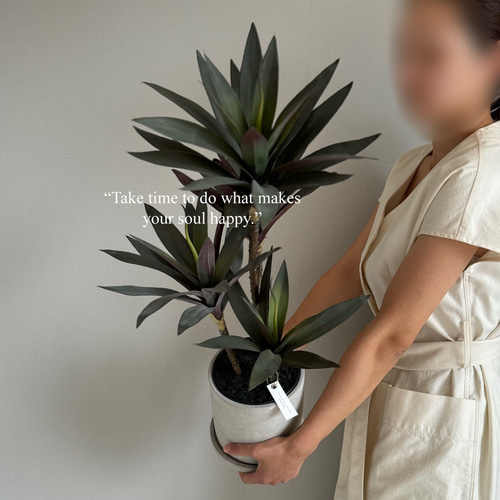 本物そっくりな観葉植物】 光触媒 フェイクグリーン 造花 ユッカ